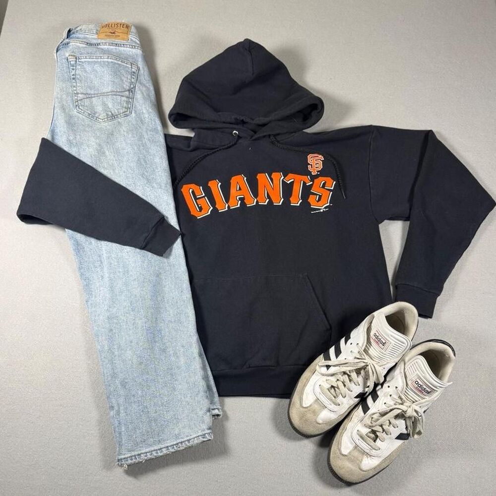 Unbranded Men's Black and Grey Hoodie